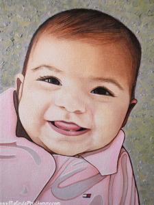 Commissioned Baby Portrait Jasmin