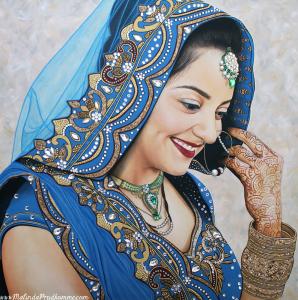 Presenting ... Mehndi Indian Bride