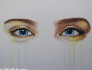 Eyes Of Ice A Custom Eye Painting
