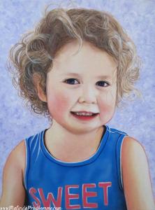 A Custom Portrait Of Little Lucy