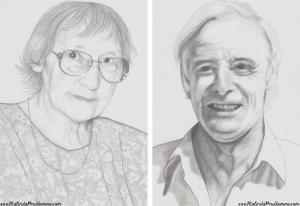 Nan And Pop A Commissioned Pencil Portrait Series